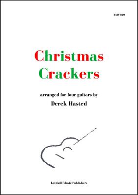 cover of Christmas Crackers arr. for four guitars by Derek Hasted