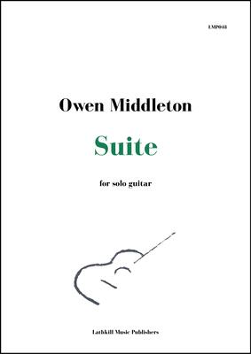 cover of Suite for Solo Guitar by Owen Middleton