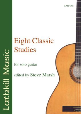 cover of Eight Classic Studies by Sor, Carcassi & Giuliani ed. Steve Marsh