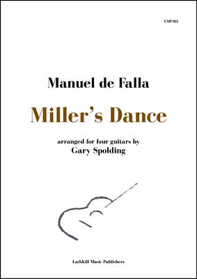 cover of Miller's Dance by Falla arranged for guitar orchestra by Gary Spolding