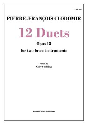 cover of 12 Duets Opus 15 by Clodomir trans. Gary Spolding