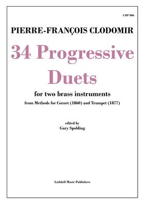 cover of 34 Progressive Duets by Clodomir trans. Gary Spolding