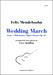Wedding March by Mendelssohn arranged for guitar orchestra by Gary Spolding