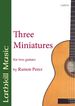 Three Miniatures by Ramon Perez